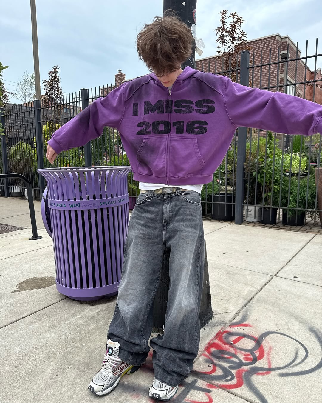 PURPLE I MISS 2016 HOODIE