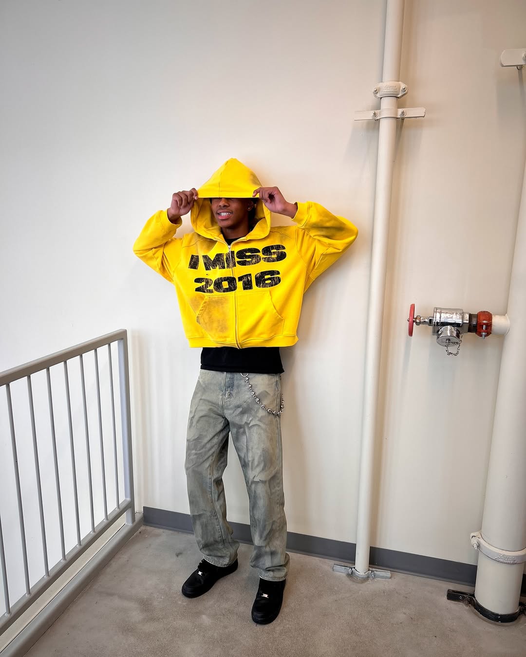 YELLOW I MISS 2016 HOODIE