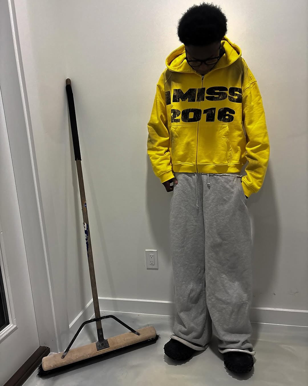 YELLOW I MISS 2016 HOODIE