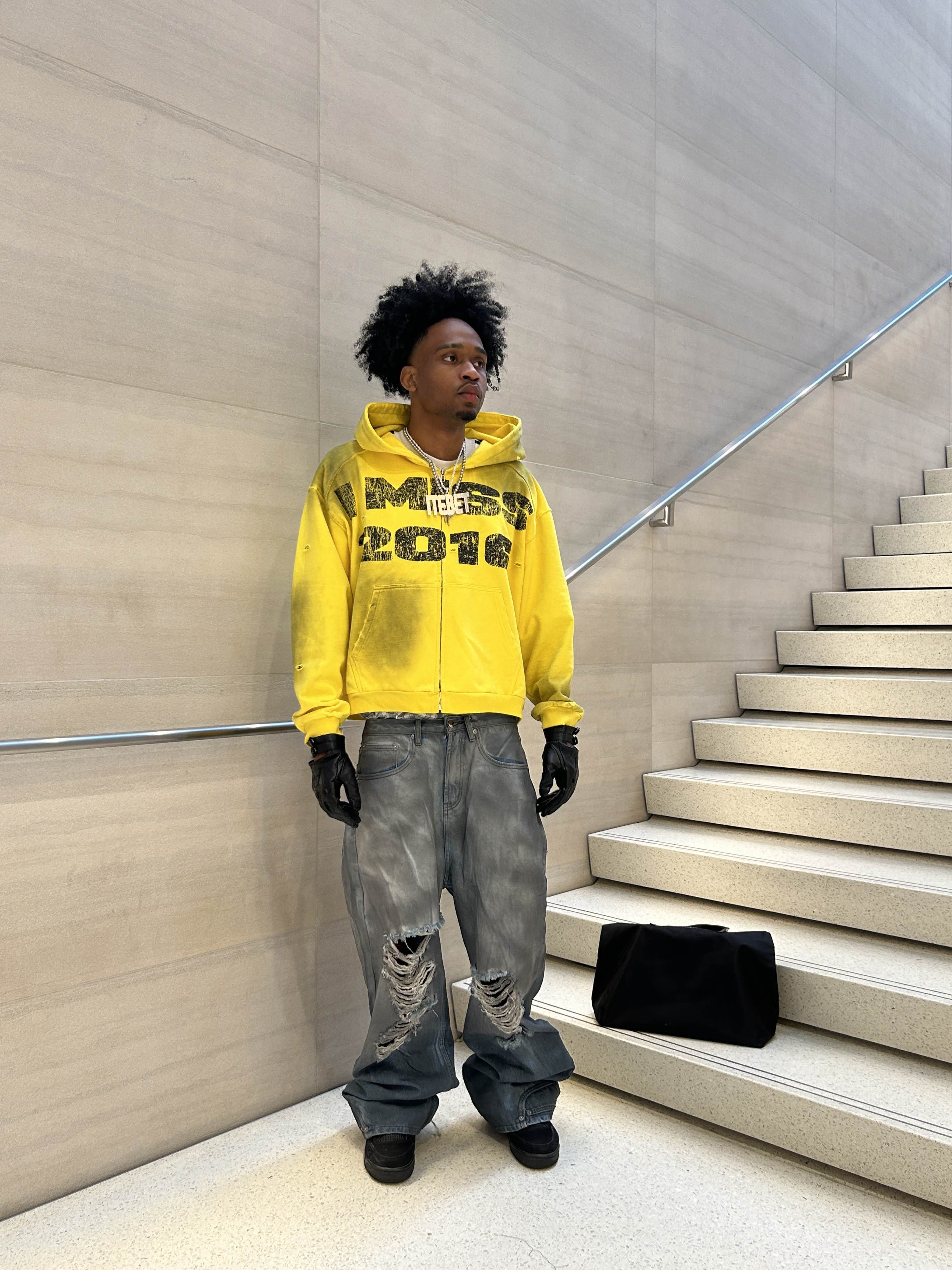 YELLOW I MISS 2016 HOODIE