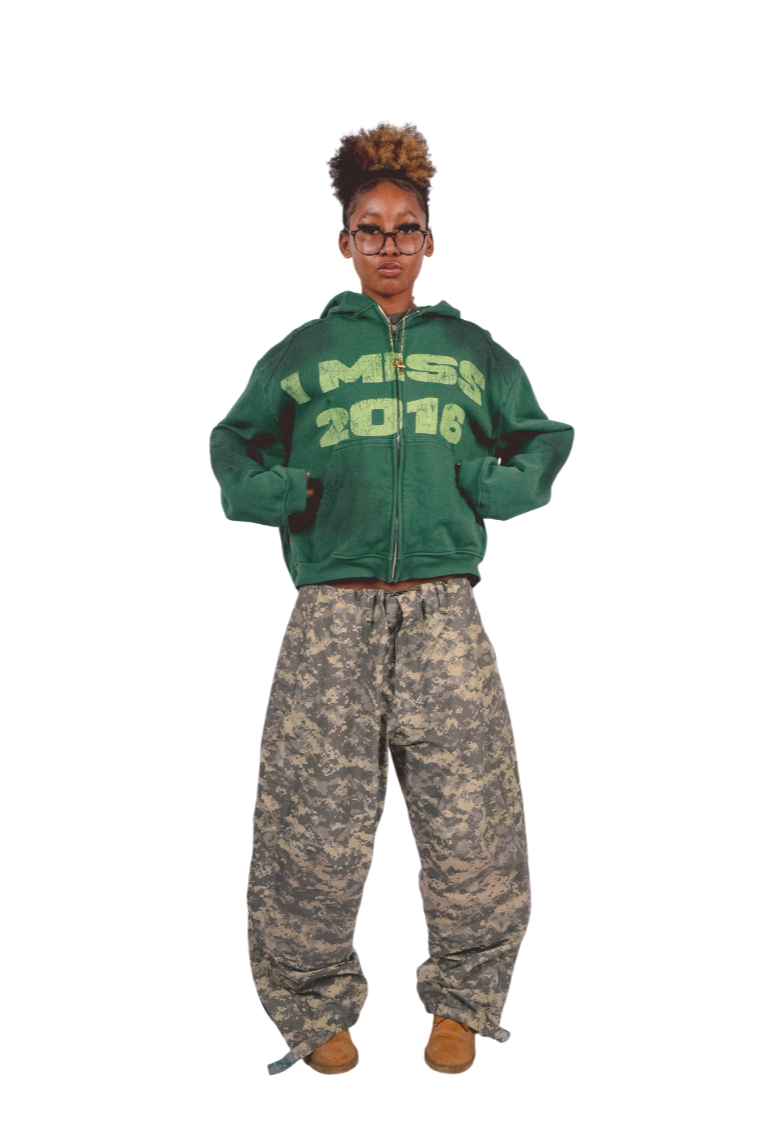GREEN I MISS 2016 HOODIE